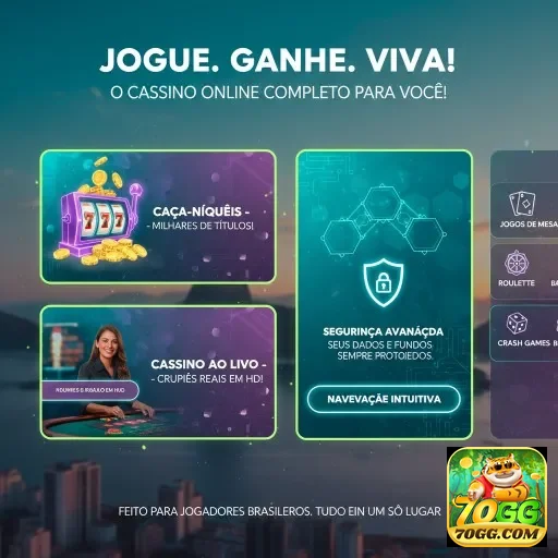 70gg apresenta serviços VIP que aprimoram a experiência em slots.
