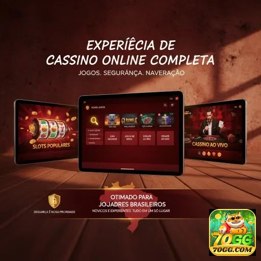 70gg mostra acesso VIP com jogos otimizados para usuários.