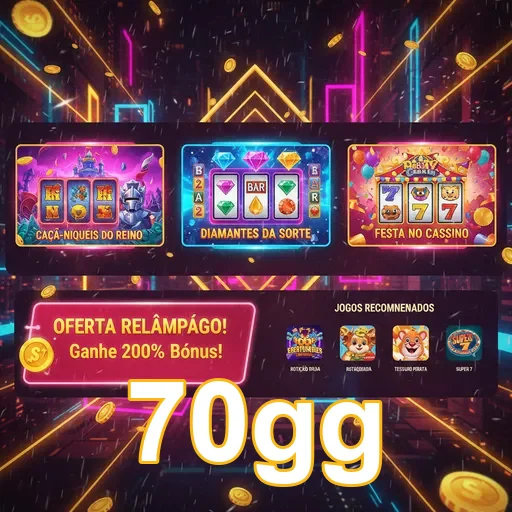 Imagem de 70gg: Slots e Jogos Rápidos com Suporte Confiável