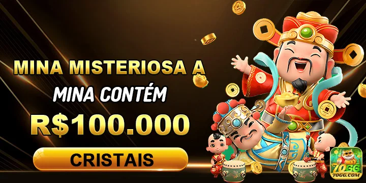 Interface da 70gg mostrando a promoção da Mina Misteriosa.