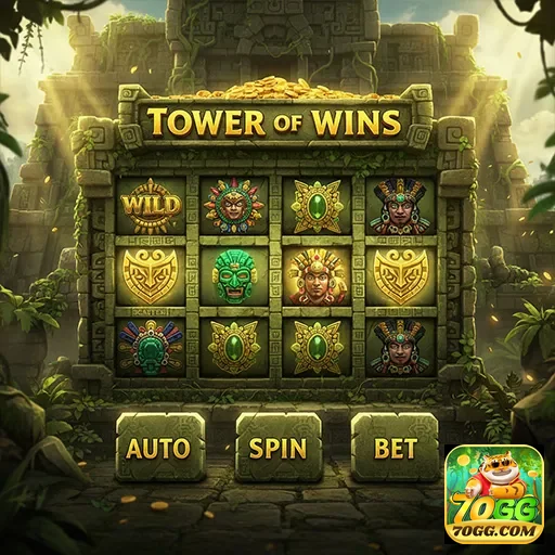 Slot game 'Tower of Wins' no aplicativo 70gg.